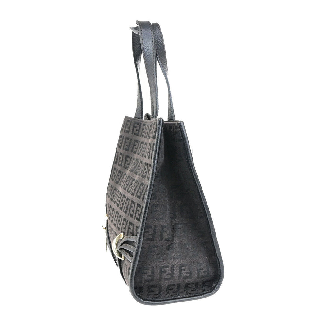 Fendi Zucchino  Canvas Shoulder Bag ()