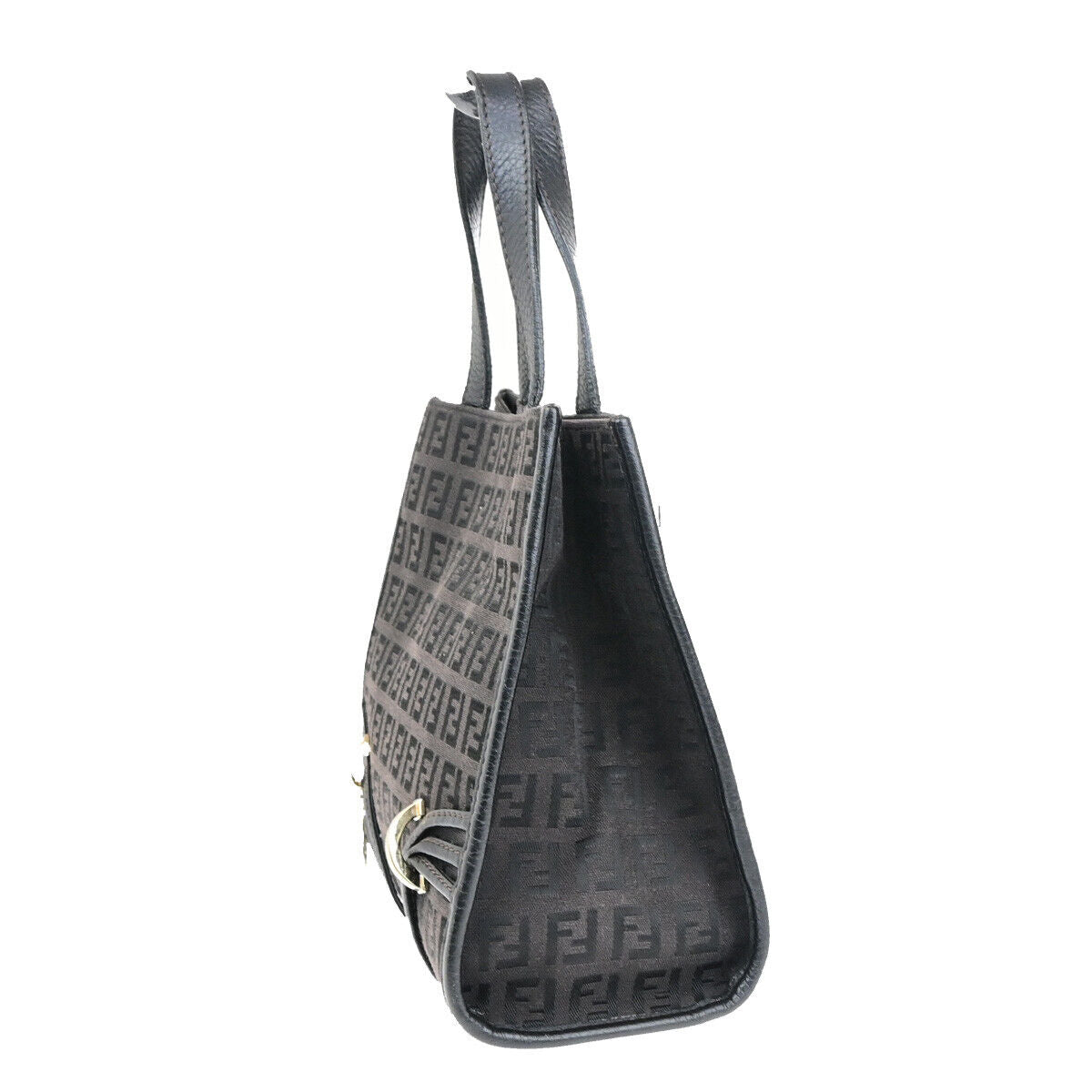 Fendi Zucchino  Canvas Shoulder Bag ()