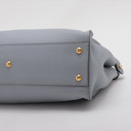 Fendi Peekaboo Regulator 2WAY Handbag Blue 8BN290