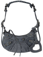 Balenciaga Le Cagole XS Shoulder Bag Denim Blue