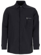 Fendi Nylon Long Sleeve Shirt Blue