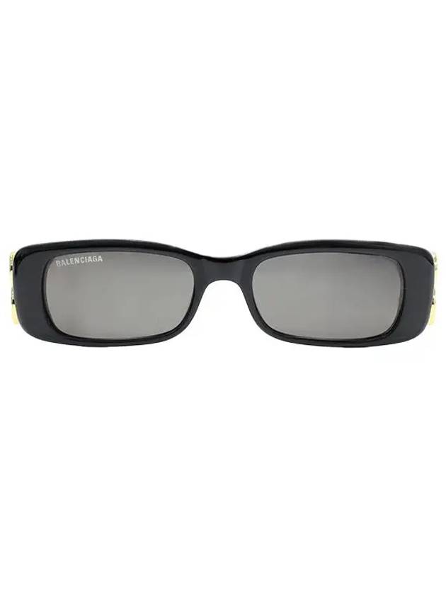 Balenciaga Eyewear Dynasty Rectangle Sunglasses Bb0096S 001 Black