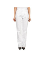 Cotton Straight Pants White Dior