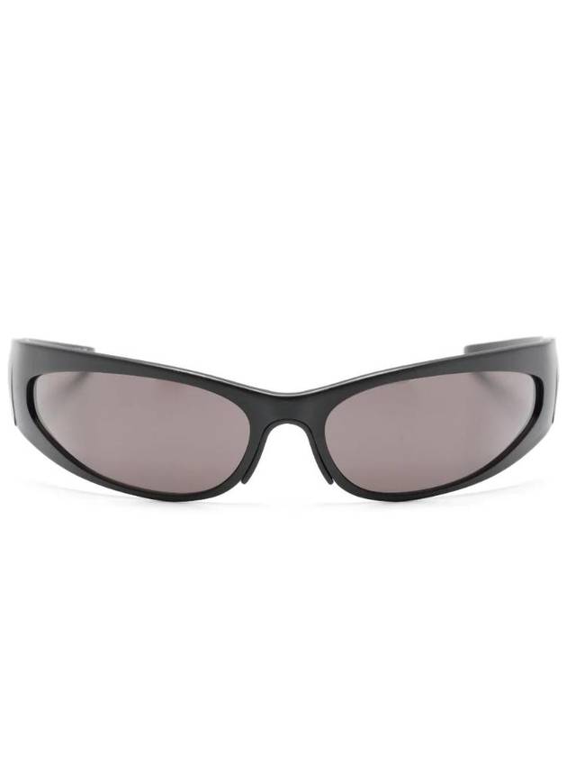 Balenciaga Eyewear Reverse XP Wrap Oval Frame Sunglasses