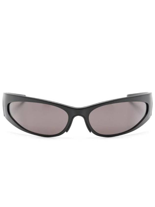 Balenciaga Eyewear Reverse XP Wrap Oval Frame Sunglasses
