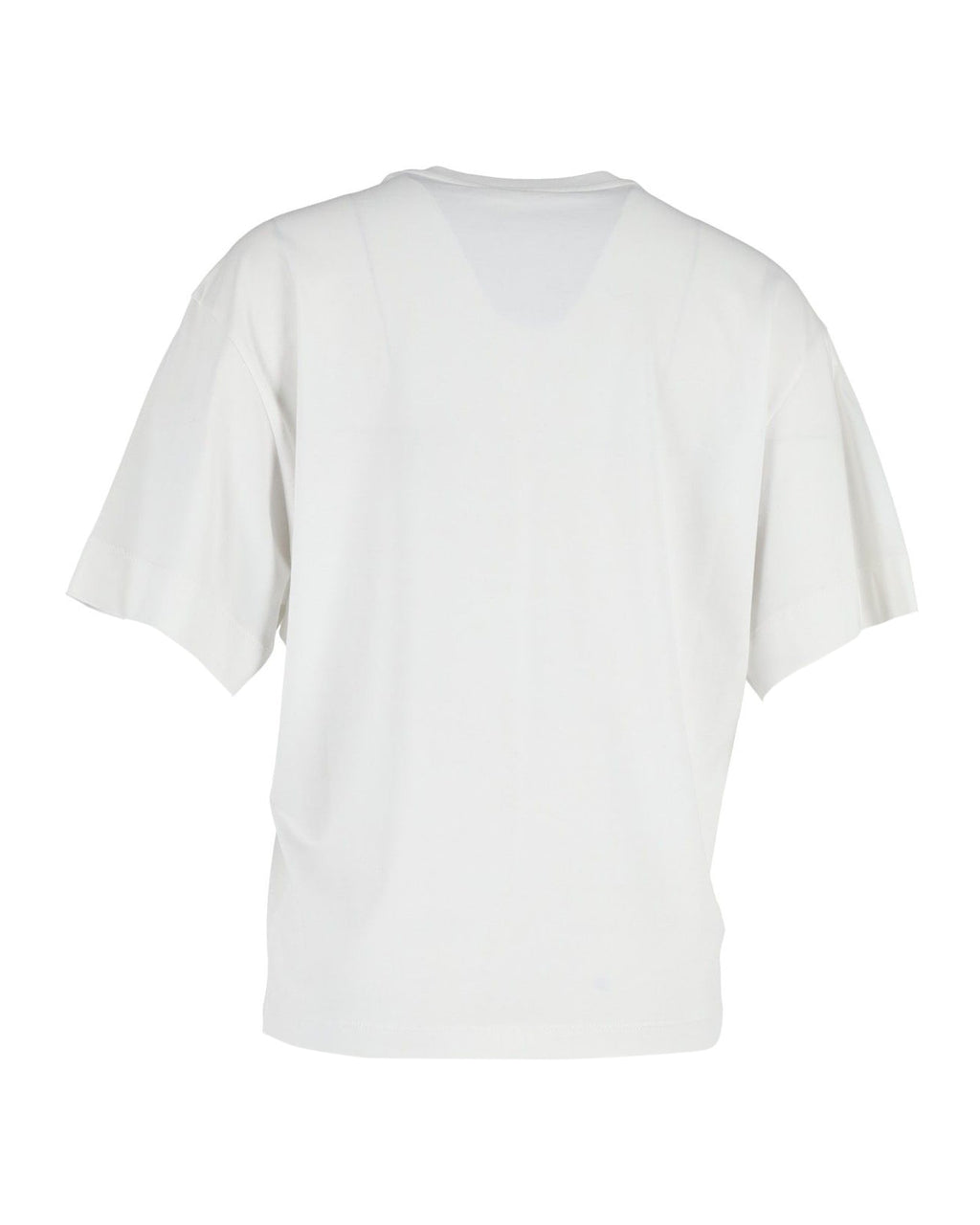 Chloe Logo T-Shirt in White Cotton