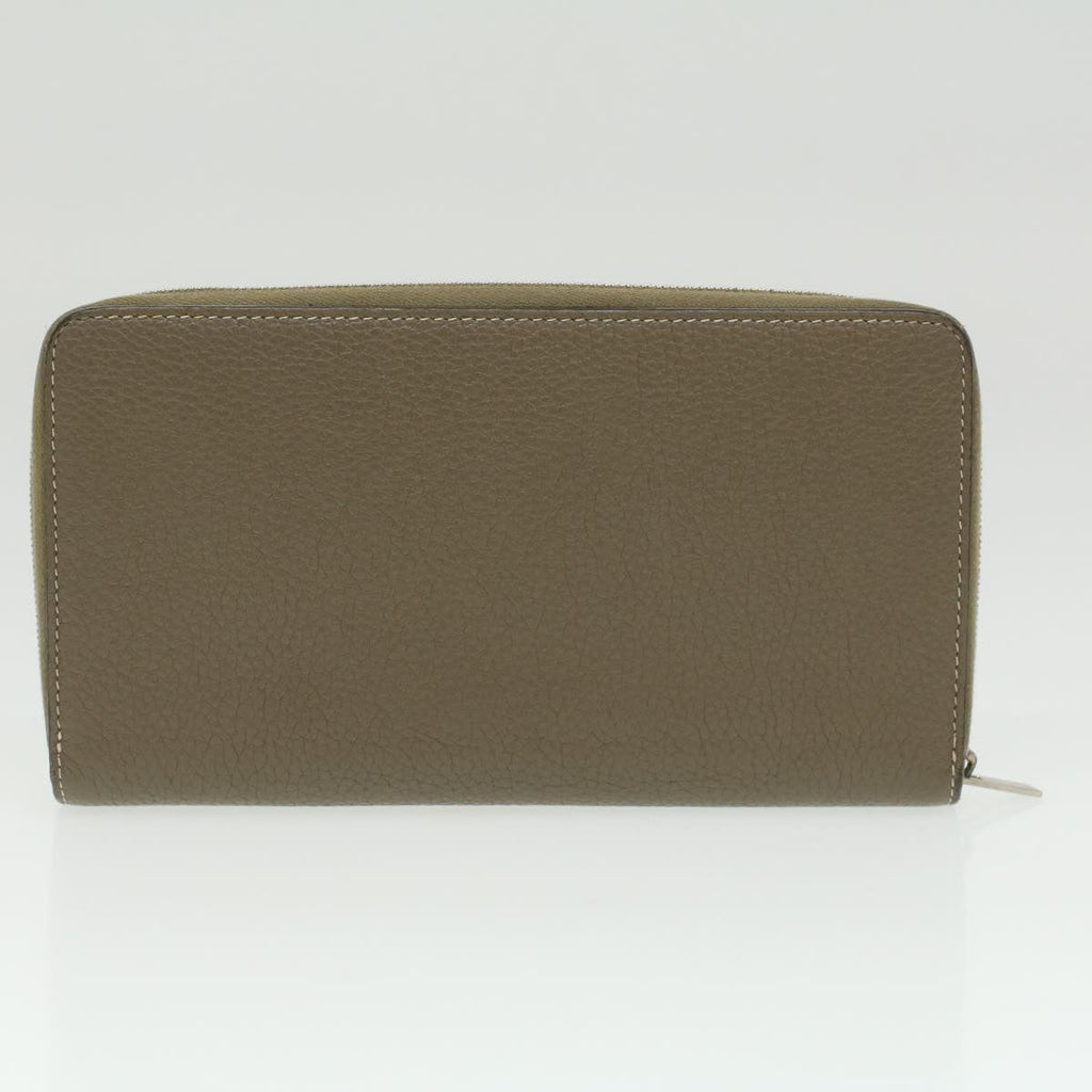 CELINE Wallet Leather 2Set Gray Red Navy  34079