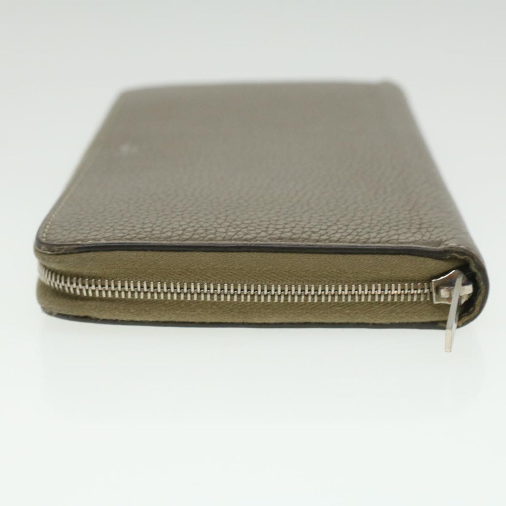 CELINE Wallet Leather 2Set Gray Red Navy  34079
