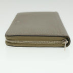 CELINE Wallet Leather 2Set Gray Red Navy  34079
