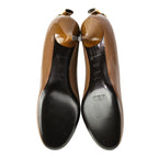 Louis Vuitton Back Cadena Patent Leather Pumps
