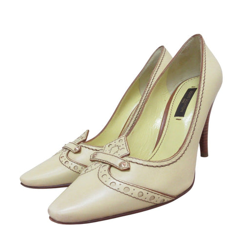 Louis Vuitton Medallion Leather Pumps