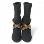 Louis Vuitton Silhouette Line Monogram Boots