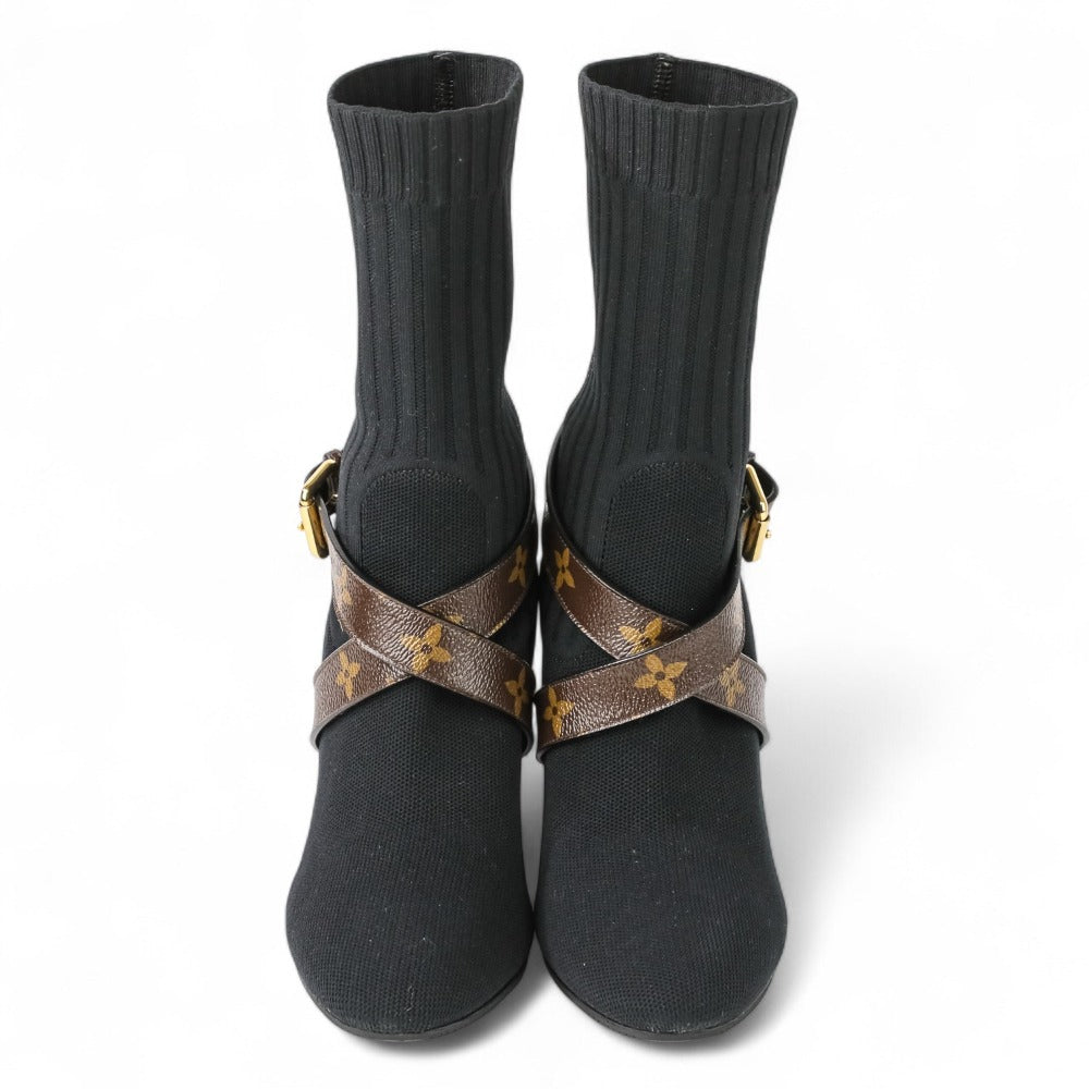 Louis Vuitton Silhouette Line Monogram Boots