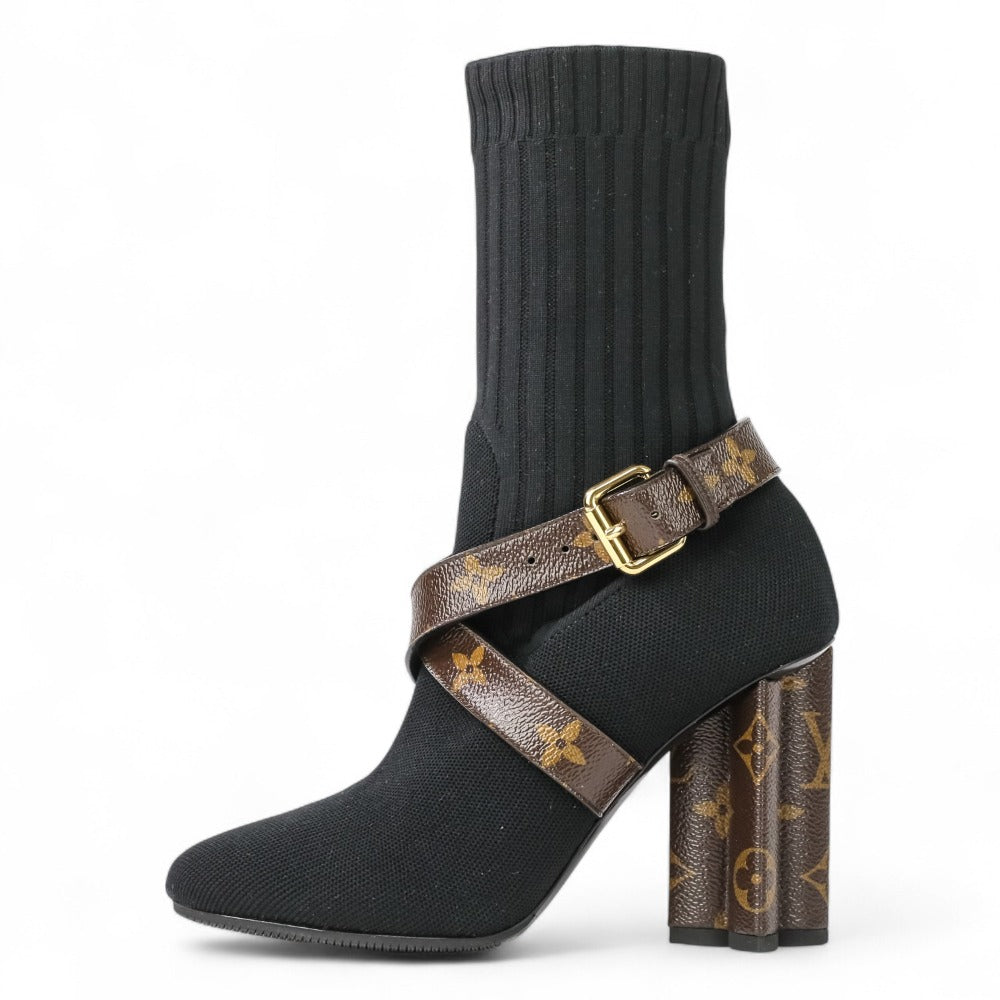 Louis Vuitton Silhouette Line Monogram Boots