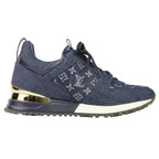 Louis Vuitton Run Away Monogram Denim Sneakers