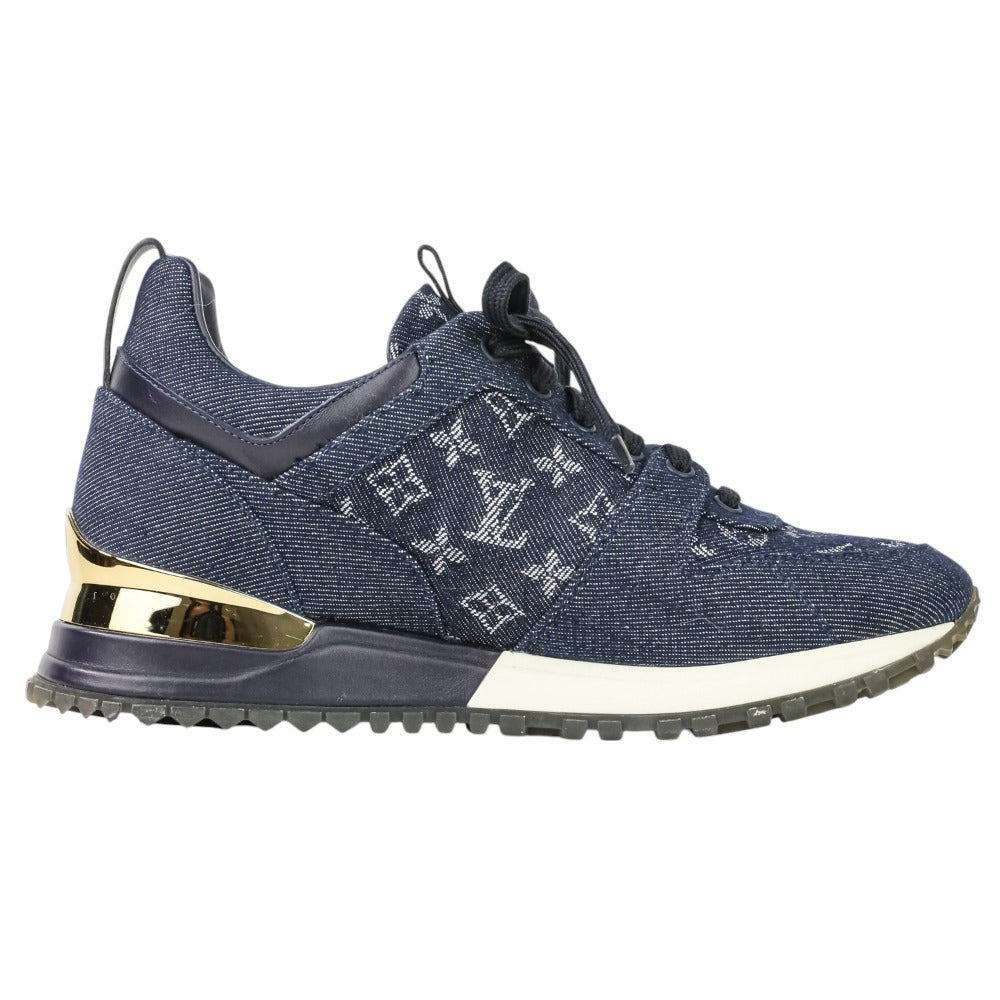 Louis Vuitton Run Away Monogram Denim Sneakers