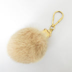 Louis Vuitton Fluffy Mink Fur Bag Charm