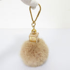 Louis Vuitton Fluffy Mink Fur Bag Charm