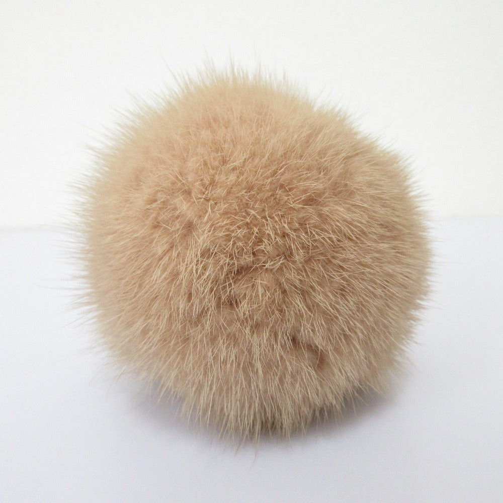 Louis Vuitton Fluffy Mink Fur Bag Charm