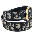 Dior Trotter  Canvas Belt  (Pre-Owned)
