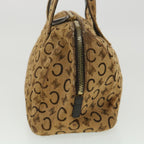 CELINE Brazon Hand Bag Unborn Calf SkinLeather Beige  34321