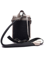 Fendi Mini Econyl Cross Backpack Beige