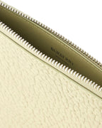 Burberry Pebble Leather Crossbody Bag Women Beige Clutch Bags