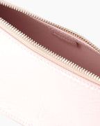 Burberry HalfMoon Shoulder Bag with Bell Charm Women Pink