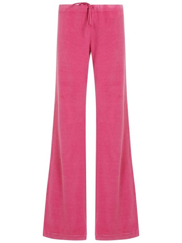 Balenciaga drawstring track pants dark pink