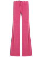 Balenciaga drawstring track pants dark pink