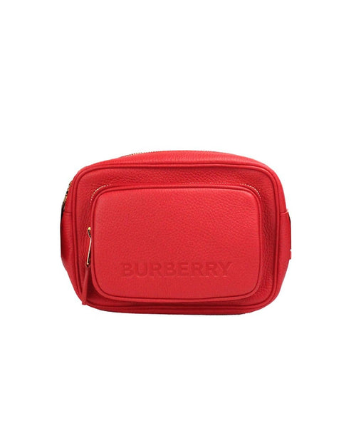 Burberry  Lola Small Leather Crossbody Bag - Red