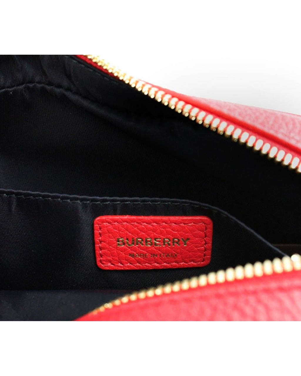 Burberry  Lola Small Leather Crossbody Bag - Red