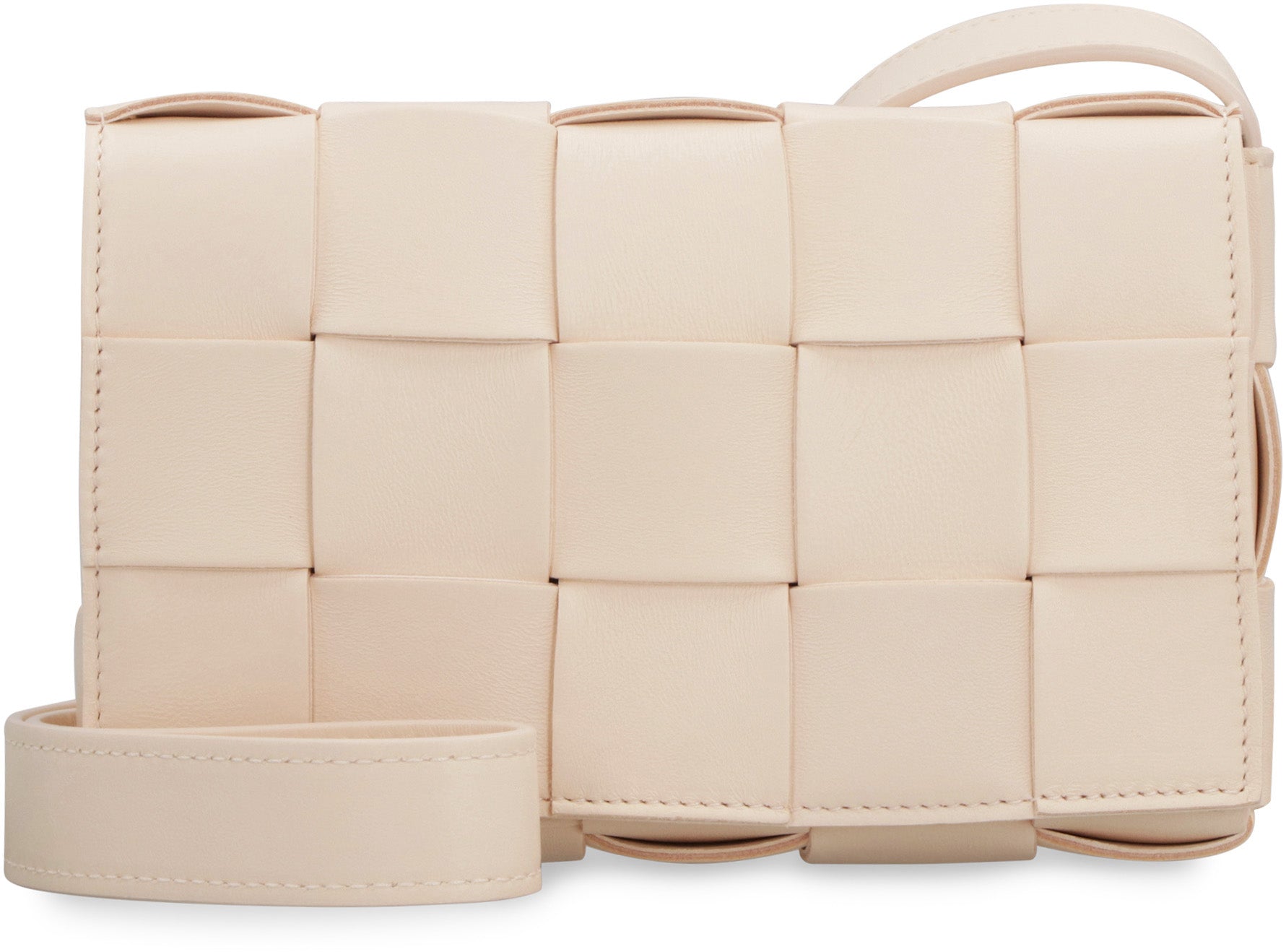 Bottega Veneta Women's Cassette Small Crossbody Bag in Pink | 730848VMAY1 Color 7671