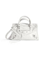 Balenciaga Le City Small Tote Bag White
