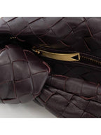 Bottega Veneta Jodie Intrecciato Small Tote Bag Brown
