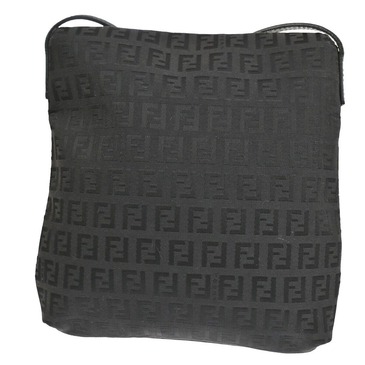 Fendi Zucchino  Canvas Shoulder Bag ()