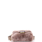 F is Fendi Convertible Belt Bag Shearling