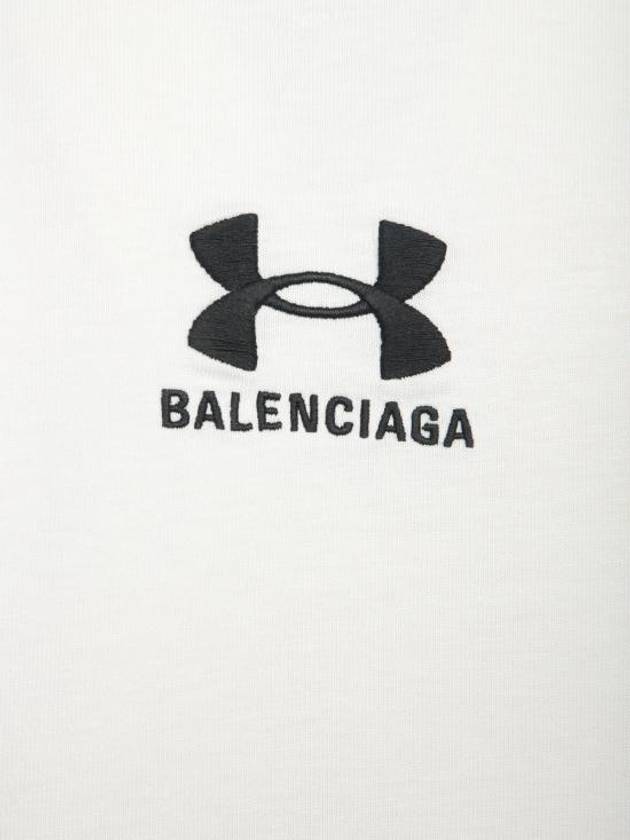 Balenciaga Short Sleeve T Shirt 787349 TRVB7 9081 White