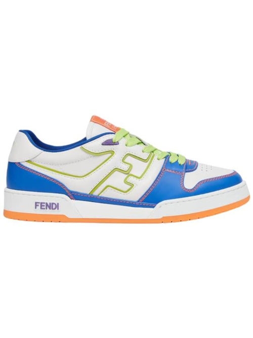 Fendi Match Low Top Sneakers Blue