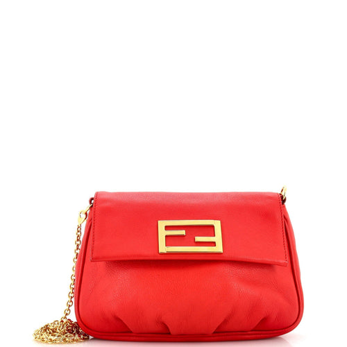 Fendista Pochette Crossbody Leather