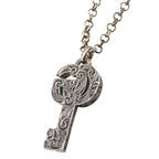 Gucci Double G Key Necklace Silver