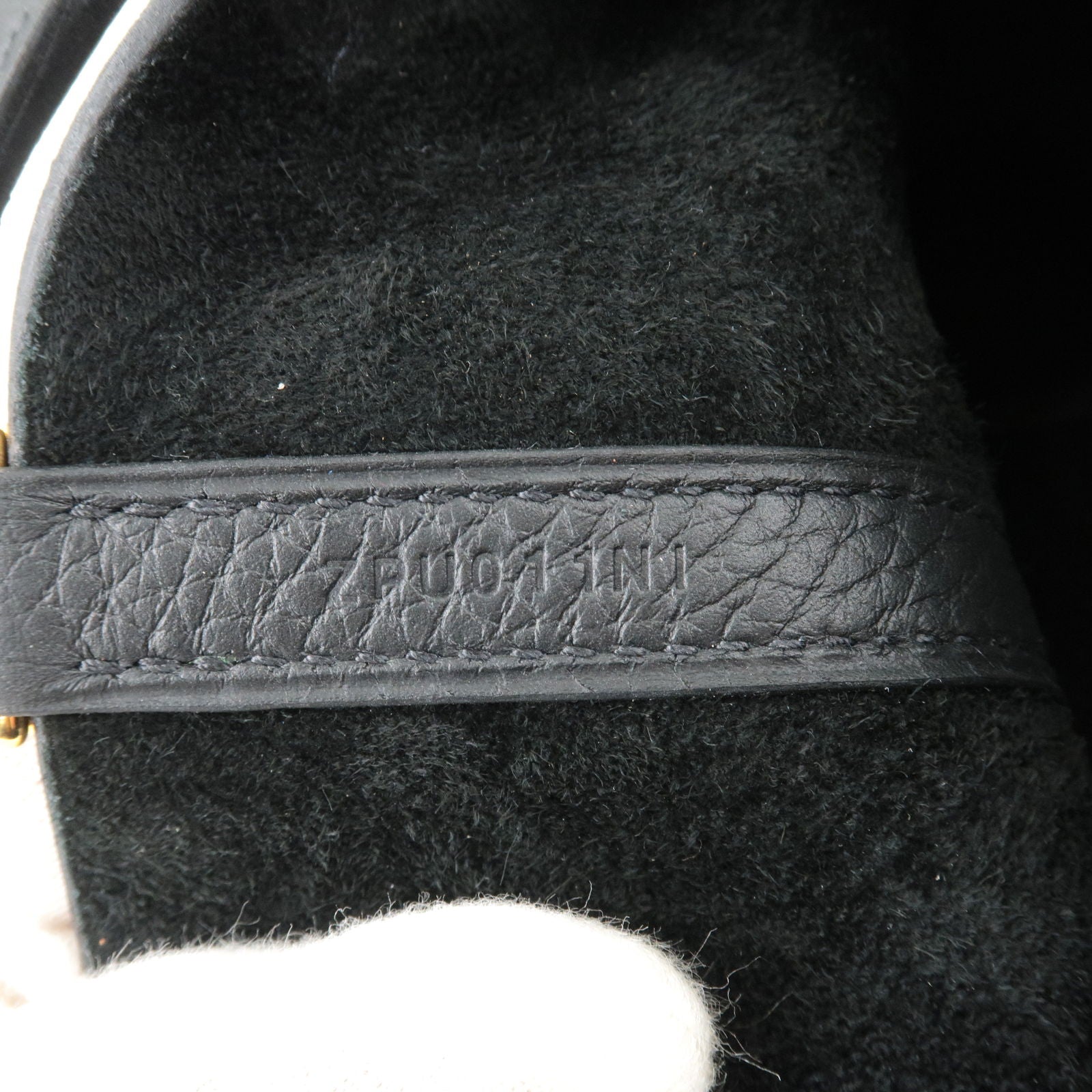 HERMES Taurillon Clemence Picotin Lock PM Hand Bag Black