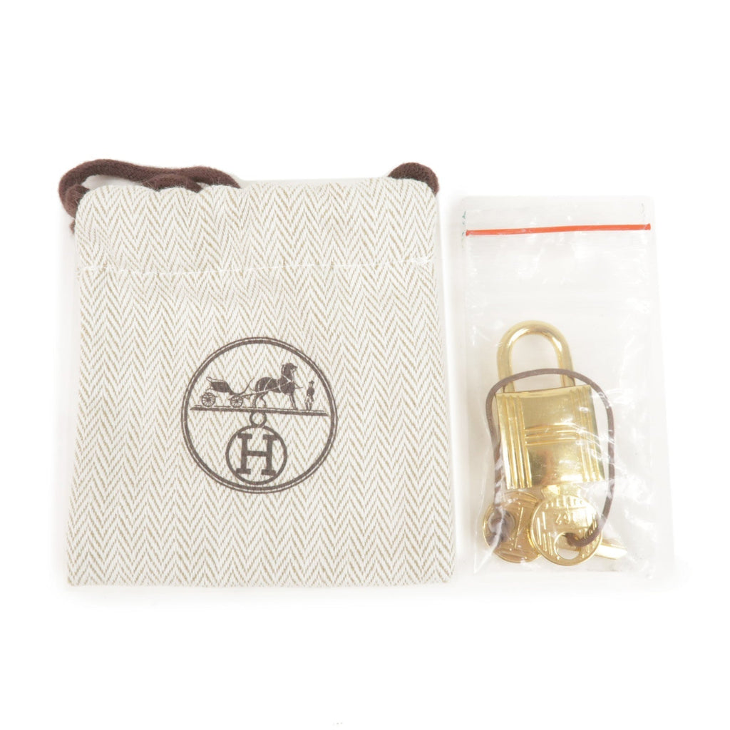 HERMES Taurillon Clemence Picotin Lock MM Hand Bag Vert Verone