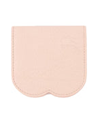 Burberry ScallopEdge Leather Card Holder Women Pink Other