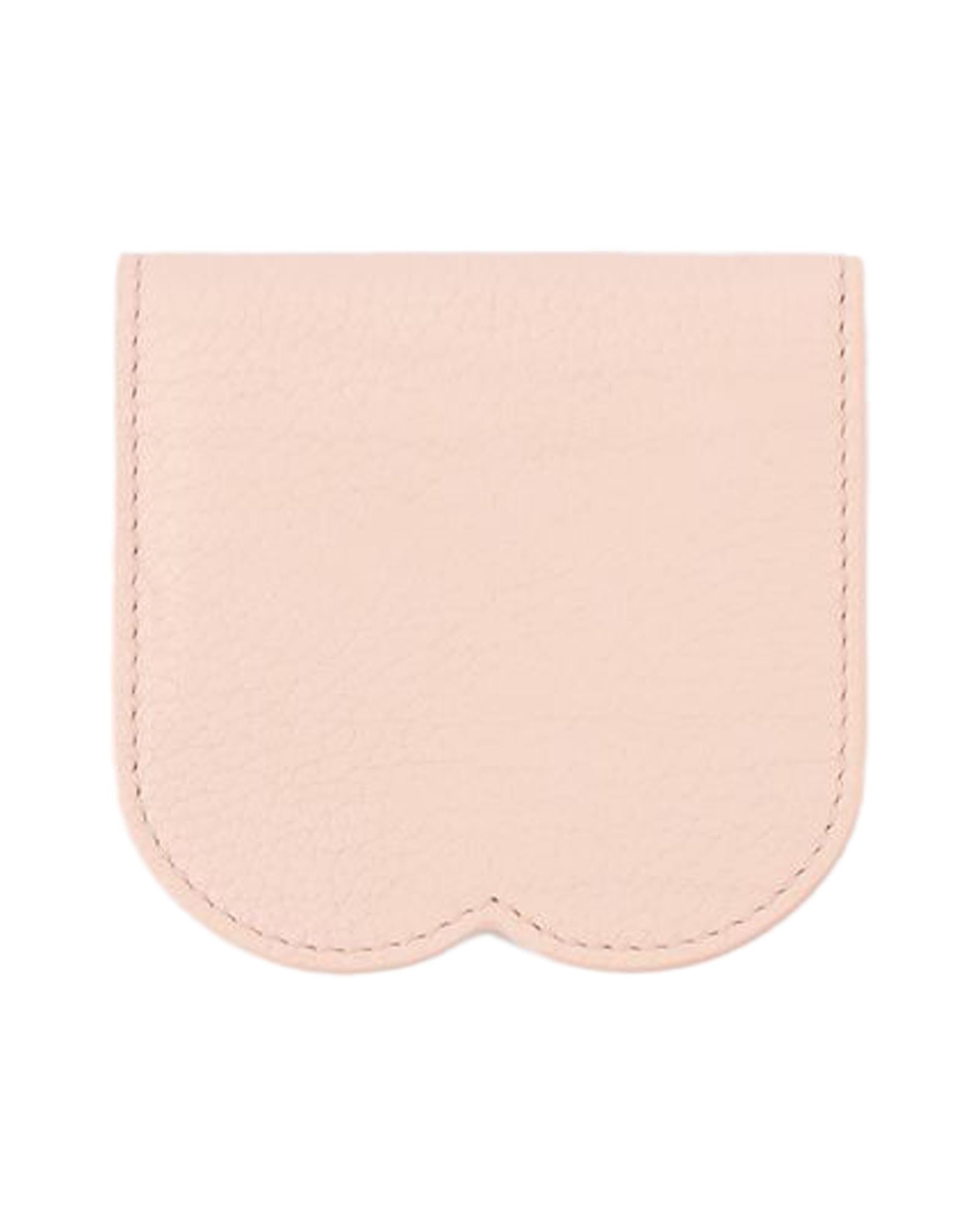 Burberry ScallopEdge Leather Card Holder Women Pink Other