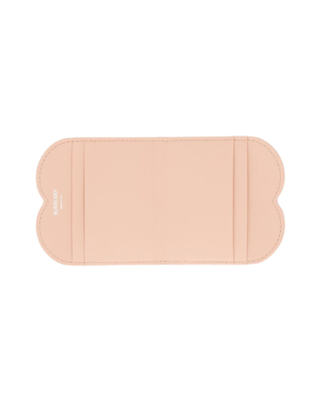 Burberry ScallopEdge Leather Card Holder Women Pink Other