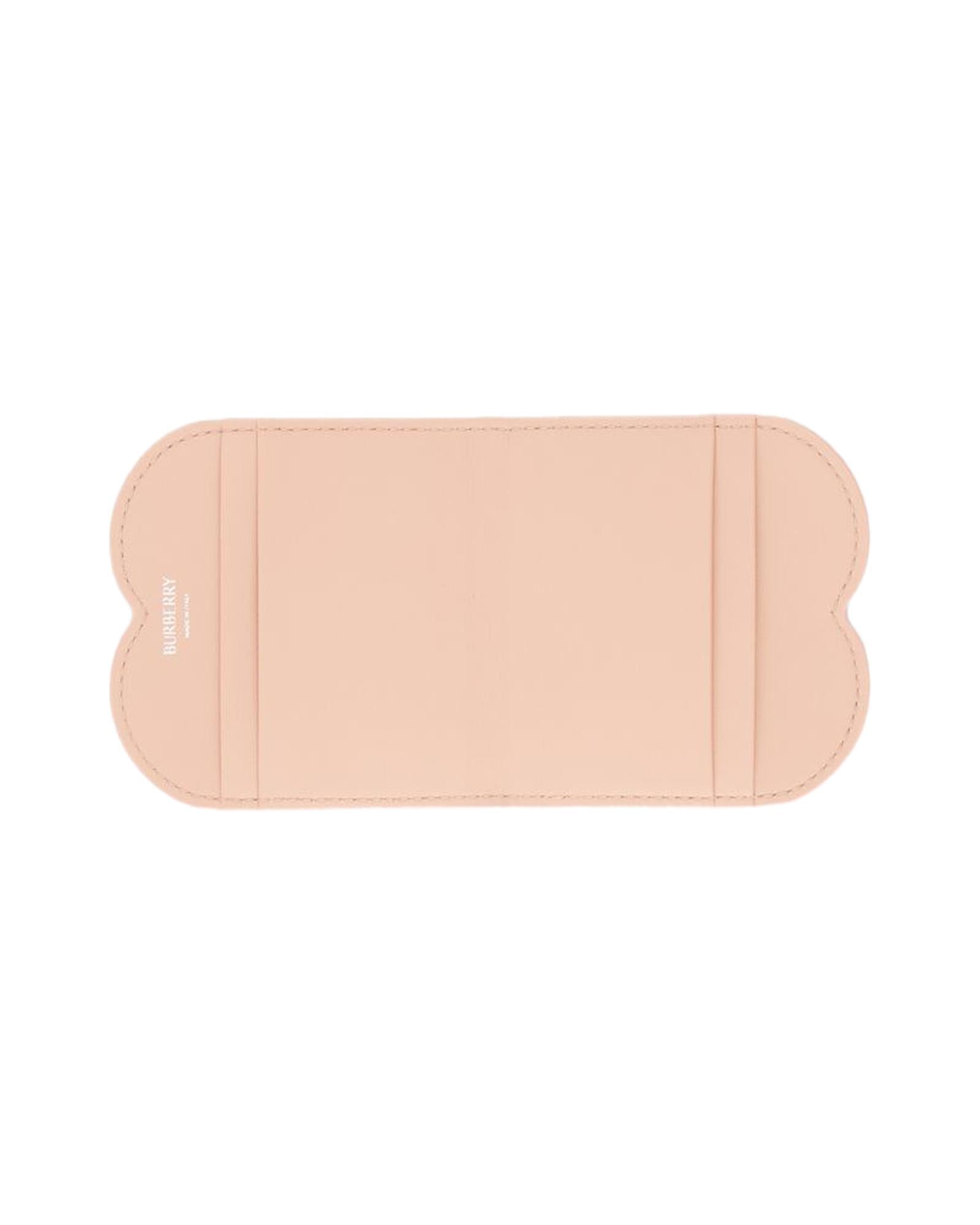 Burberry ScallopEdge Leather Card Holder Women Pink Other