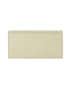 Burberry Scallop Flap Leather Wallet Women Beige Wallets & Pouches