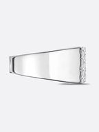 Oblique Signet Ring Silver Dior