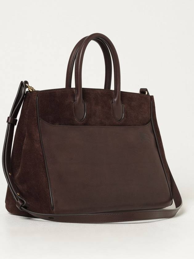 Burberry Rocking Horse Small Tote Bag Dark Brown